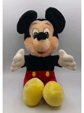 Vintage-15” 1980s Disney Parks Disneyland Walt Disney World Mickey Mouse Plush